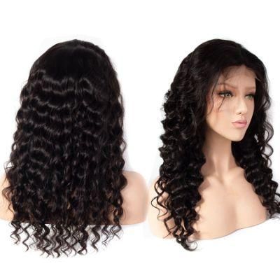 13X6 Lace Front Wig Loose Deep Wave Virgin Human Hair Wigs 180% Density