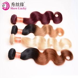 High Quality Indian Ombre Body Wave 100% Virgin Human Hair Extension India