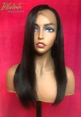 Brazilian Virgin Hair Lace Frontal 100% Human Hair Pre Plucked Frontal Wig