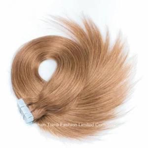 613# Blonde Color Cuticle Remy Russian Hair Virgin Tape Hair 20&quot;