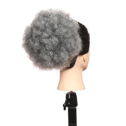 Synthetic Afro Puff Drawstring Ponytail Short Kinky Curly Hair Bun Extension