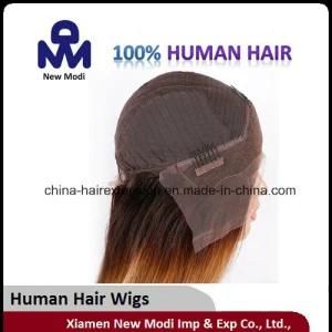 Two Color Human Hair Front Wig