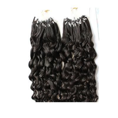 Micro-Ring Loop Curly Hair Remy Human Hair Extension