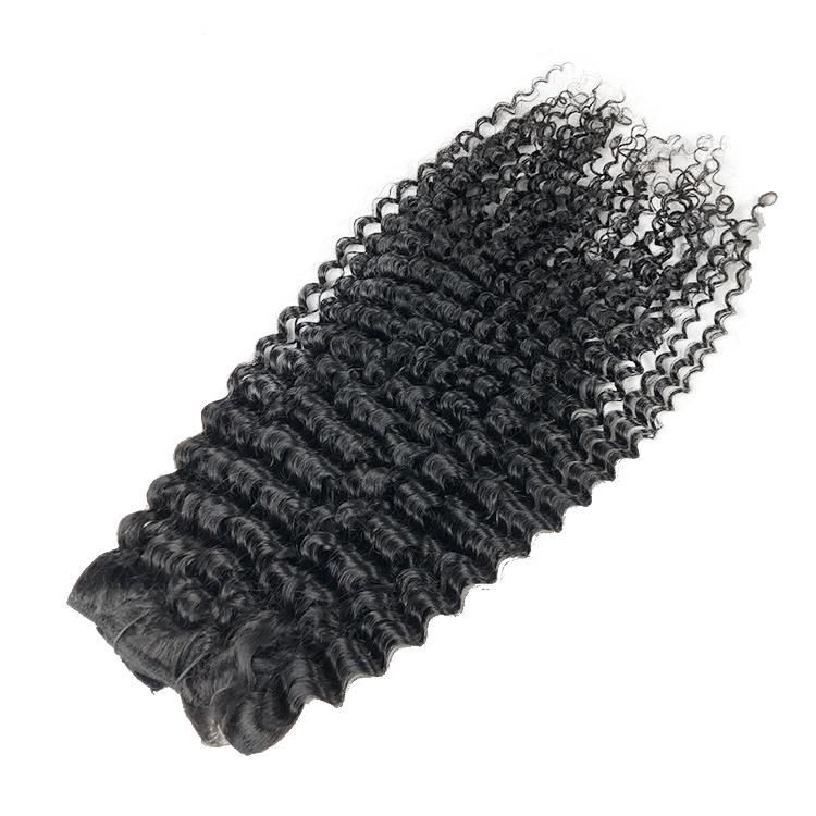 Afro Kinky 3b Curly Remy Brazilian Virgin Hair Clip in Hair Extensions 8PCS/Set