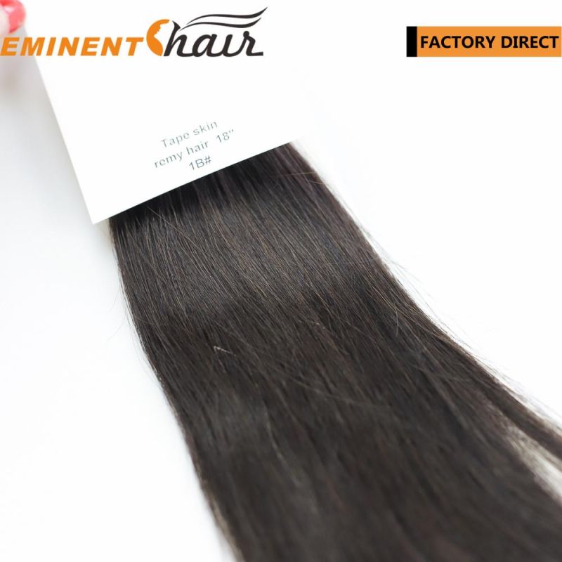 Double Drawn Tape Human Hair Extension Virgin Human Hair