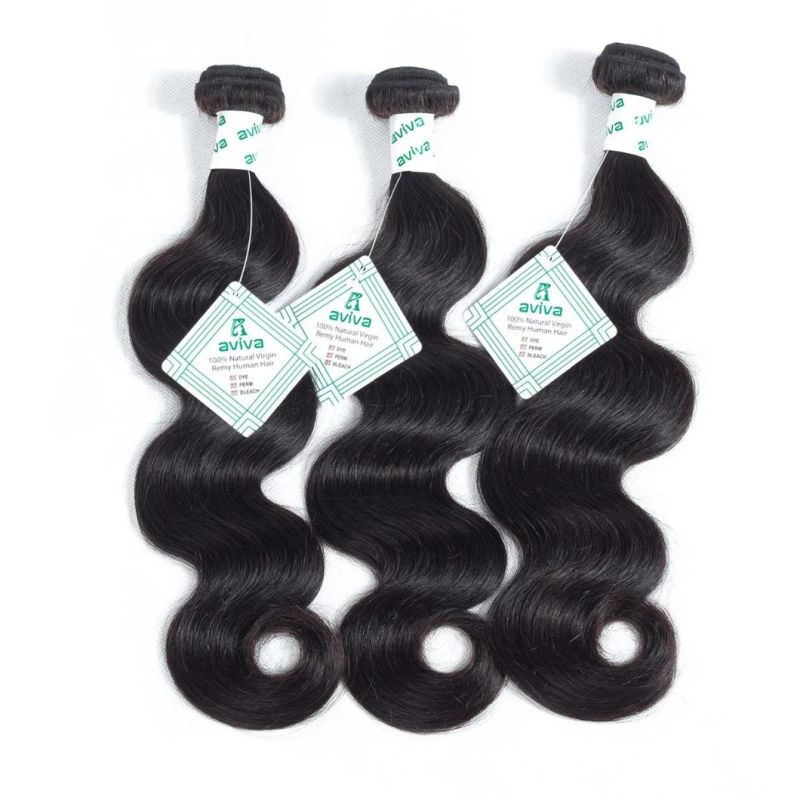 Peruvian Virgin Hair Weave Body Wave Hair Extension 1PC/Lot 100% Unprocessed Human Hair Bundles 100g Hair Weft