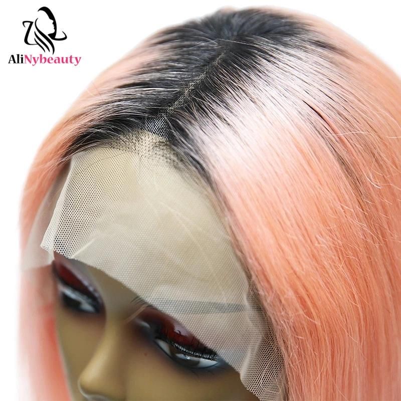 Wholesale Lace Front Wig Brazilian Virgin Human Hair Bob Wig