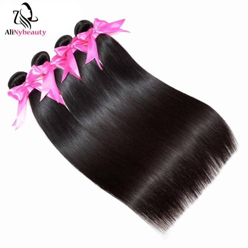 Wholesale Straight Natural Mink Raw Brazilian Virgin Human Hair Weave