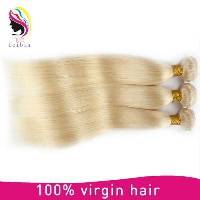 Cheap Virgin 613# Blond Straight Remy Brazilian Human Hair Extension