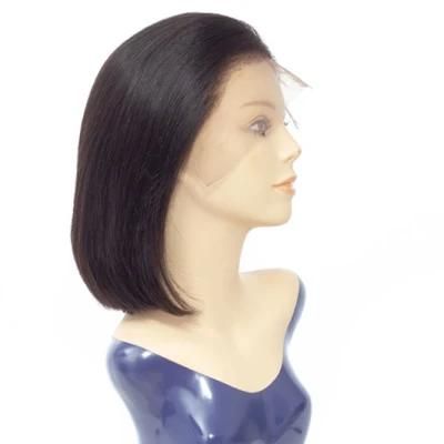 Wholesale Transparent Front Lace Bob Human Hair Lace Frontal Wigs Human Hair Short Straight Bob Wigs Front Lace Wig