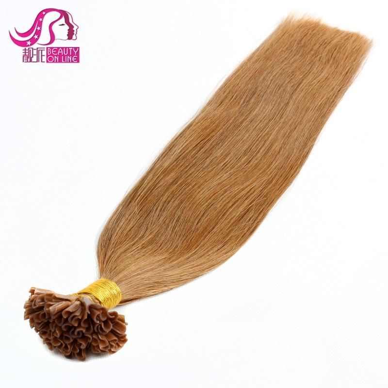 Keratin Flat I or U-Tip Straight Hair Extension (WHH-KU--002)