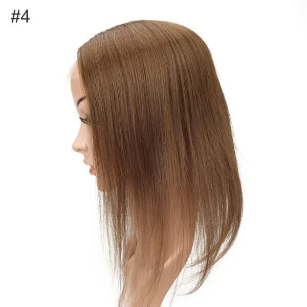Stock Mongolian Remy Hair Mono Lace Front Silk Top Hair Topper for Women New Times Hair