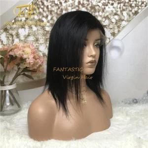 Hot Sell Brazilian/Indian Virgin/Remy Human Hair Full/Frontal Lace Wig with Natural Color