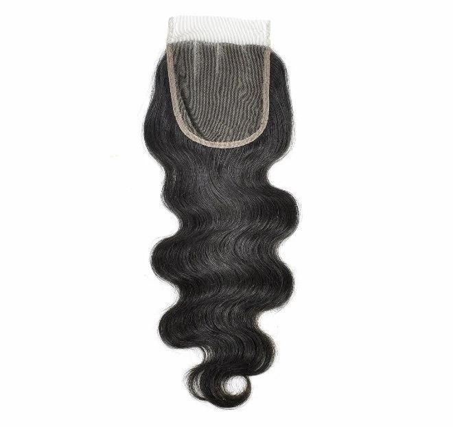 Virgin Human Hair Lace Closure at Wholesale Price (Body Wave)