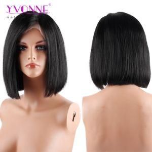 Yvonne Short Lace Front Human Hair Bob Wigs Brazilian Virgin Hair 180% Density