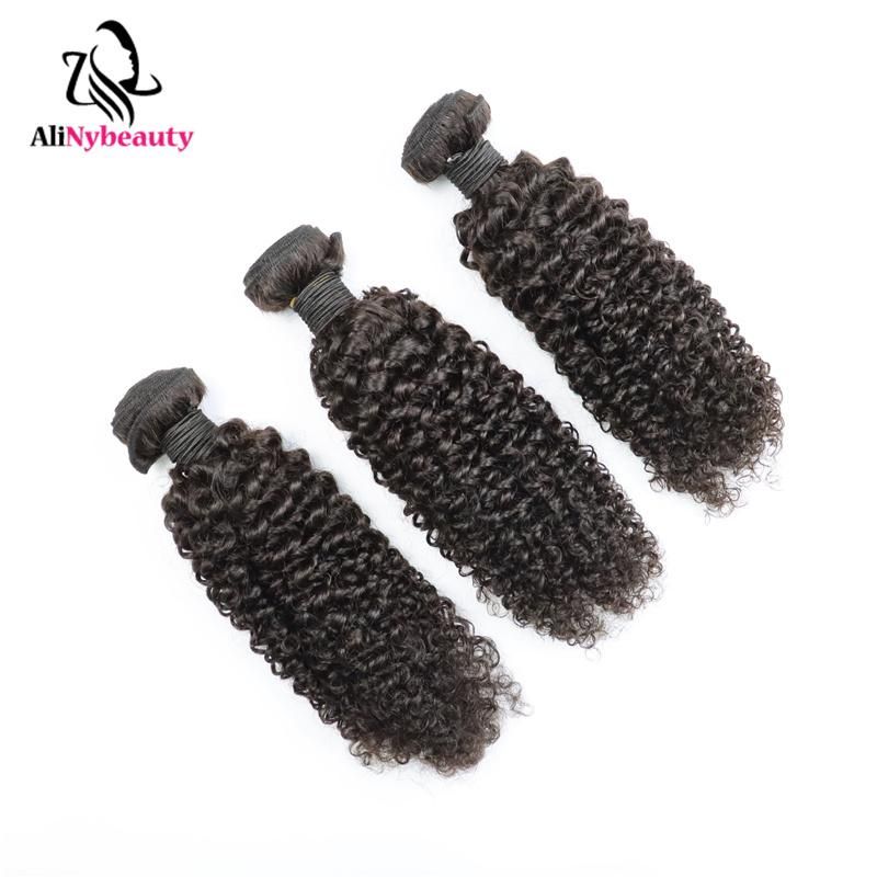 Alinybeauty Deep Curly Free Sample Double Drawn Cuticle Aligned Hair, Brazilian Hair Manufacturer, Human Hair Extension Bundle