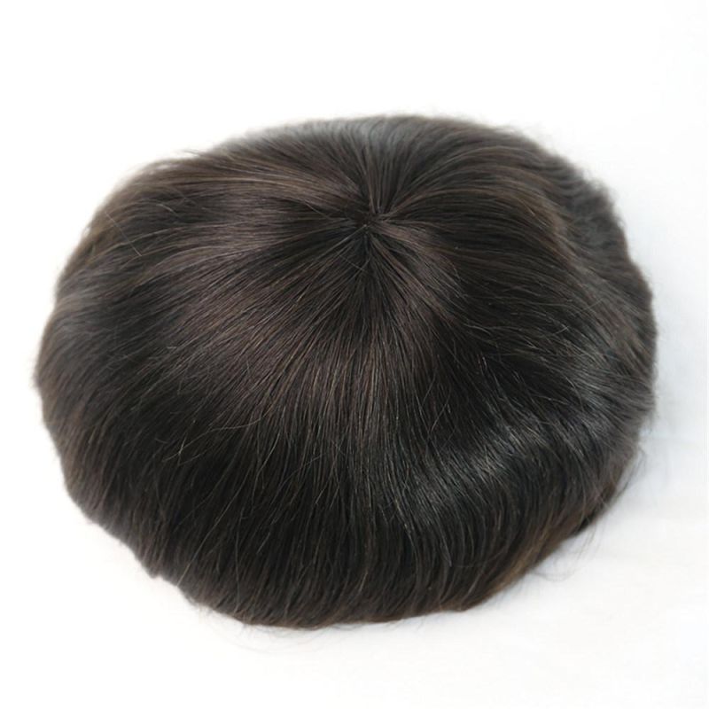 Men′ S Hairpiece Human Hair Toupee