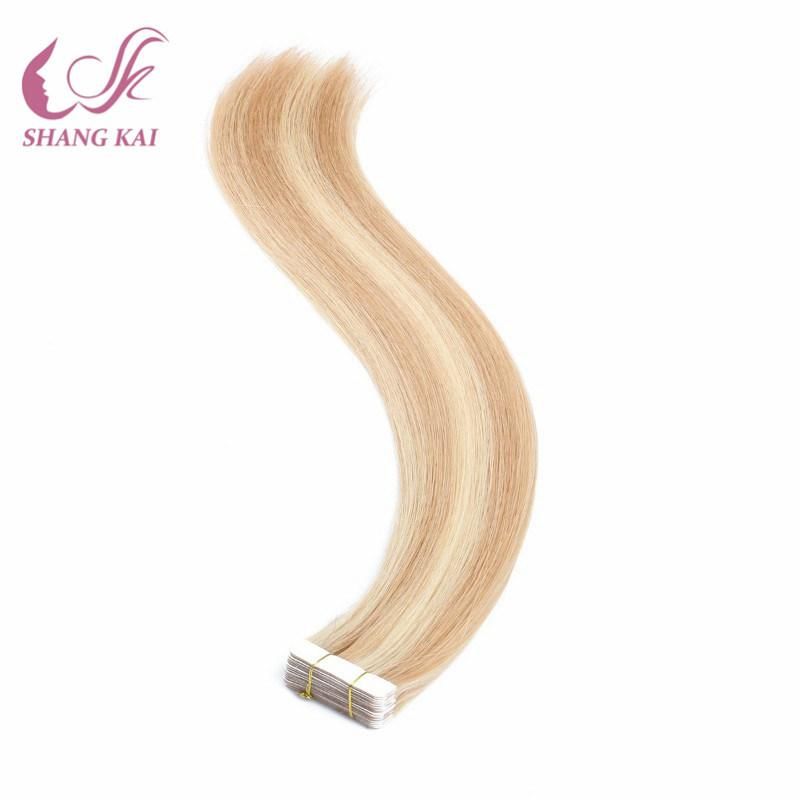 Wholesale Double Drawn PU Tape Hair Extension