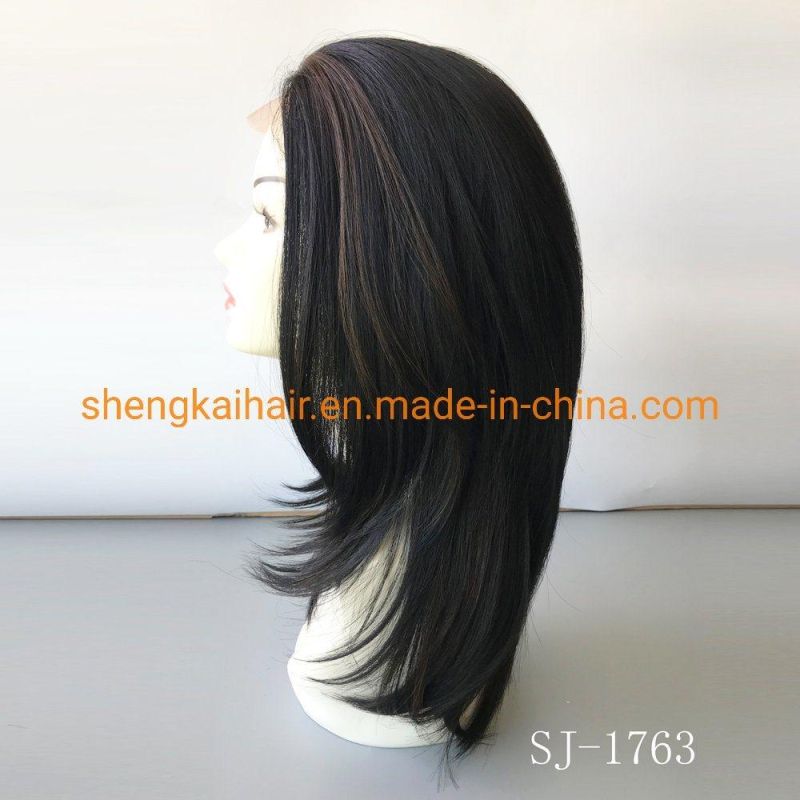 Wholesale Cute Good Quality Handtied Heat Resistant Fiber Synthetic Lace Front Cosplay Wigs 627