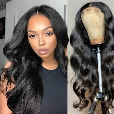 Freeshipping Natural Black Synthetic Wigs Long Wave Wig Cosplay Daily Wigs for Women Heat Resistant Fake Hair Dropshipping Wholesale