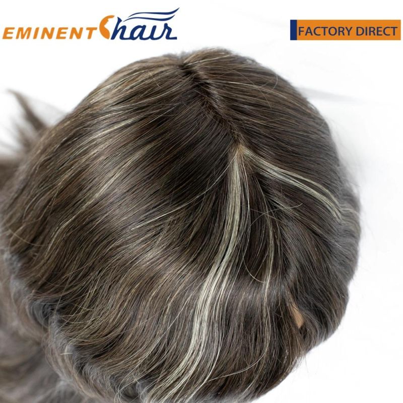 Custom Mono with Lace Front Full Wig for Women