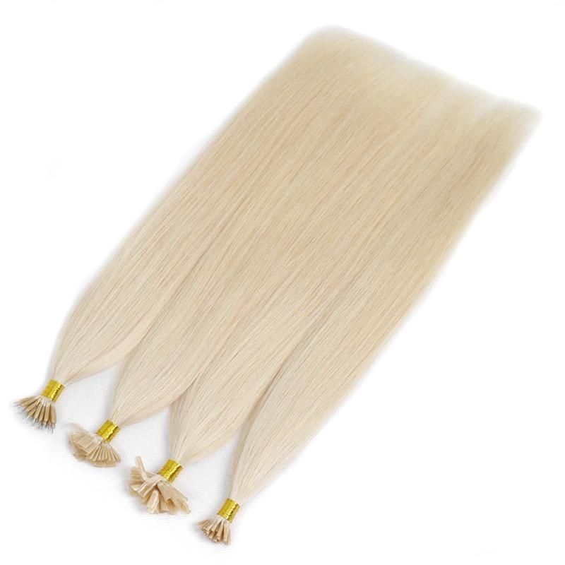 Top Quality Wholesale 100% Remy Human Hair Prebonding Hair Extension