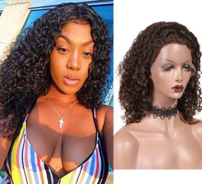 Afro Kinky Curly Lace Wig for African Americans 100% Brazilian Remy