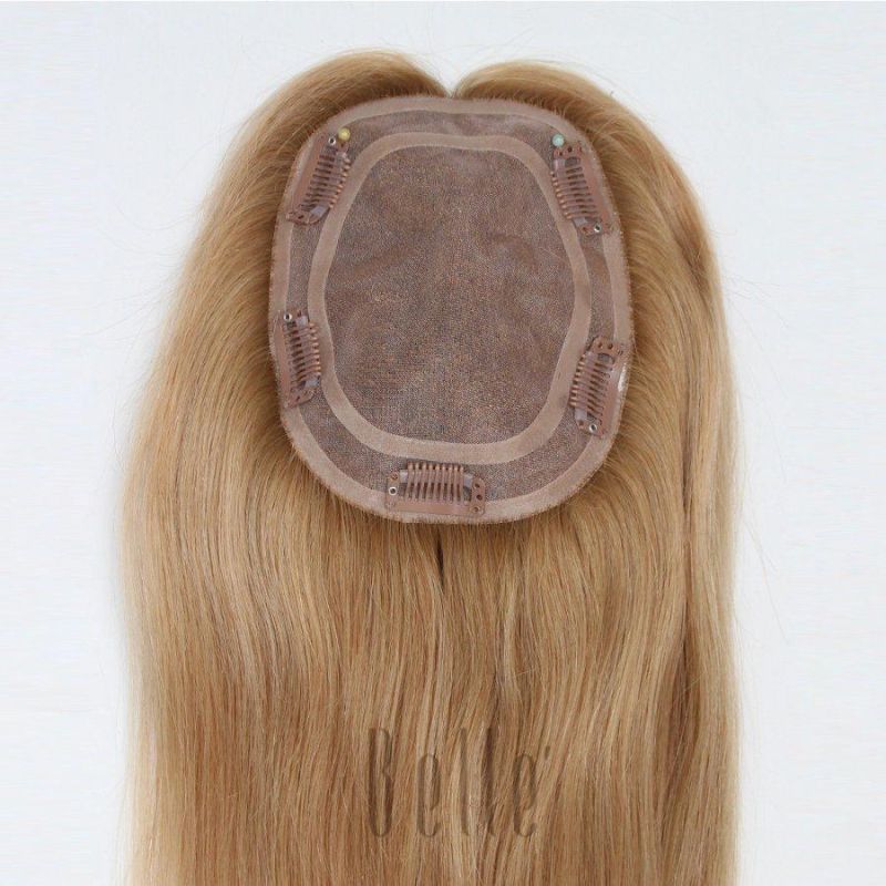 Wholesale Human Hair Virgin Hair Women Mono Topper