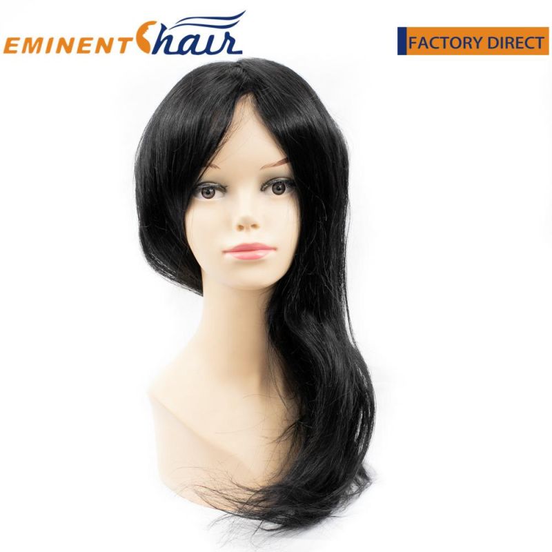 Custom Remy Hair Lace Front Mono Toupee for Women