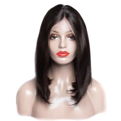 Straight Hair Wig Peruvian Bob Wig 13*4 Lace Front Human Hair Wigs for Black Women Preplucked with Baby Hair Remy Wig