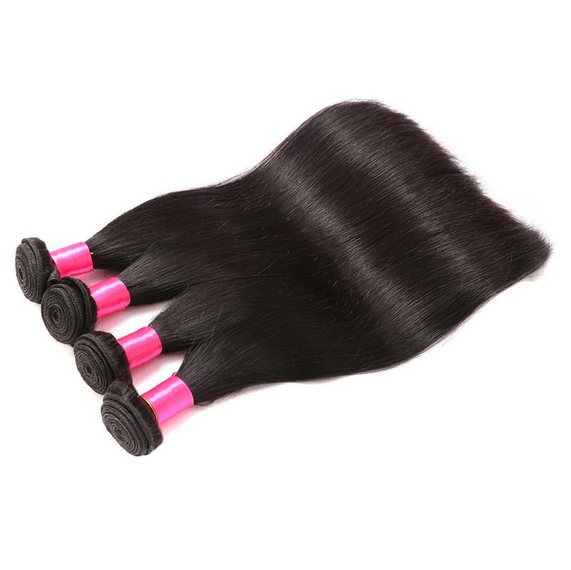 Top Quality 10A 100% Virgin Raw Unprocessed Hair Extension Single Donor Remy Straight Hair Bundles