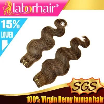 Best Quality Color #4 Body Wave Human Hair Weft