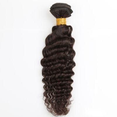 100% Human Hair Extensions Brazilian Virgin Hair Deep Wave