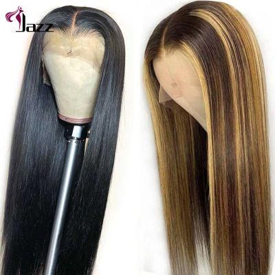 4X4 13X4 13X6 100% Brazilian HD Lace Front Human Hair Wigs, 180% Density Pre Plucked Lace Closure Frontal Wigs for Black Women