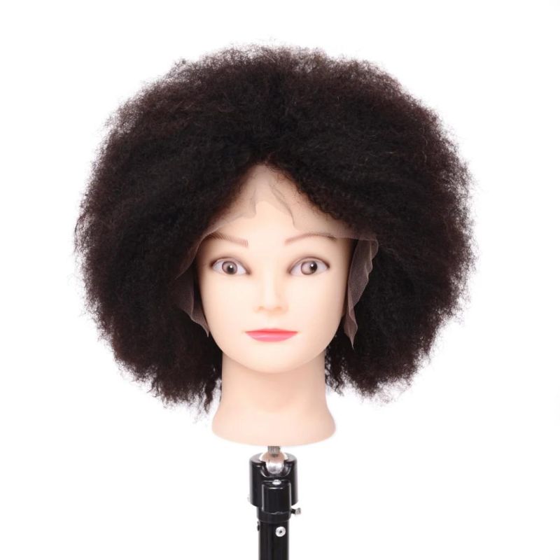 Afro Kinky Curly Lace Frontal Wig 8-24inch Pre Plucked with Baby Hair Brazilian Human Hair Wigs
