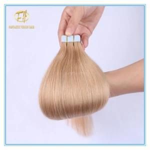 Customized Color High Quality Double Drawn Tape Hairs Extension Hairs with Factory Price Ex-041