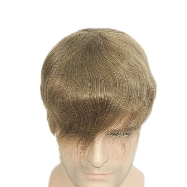 Ljc1249 Skin Gause Lace Front Hairpiece