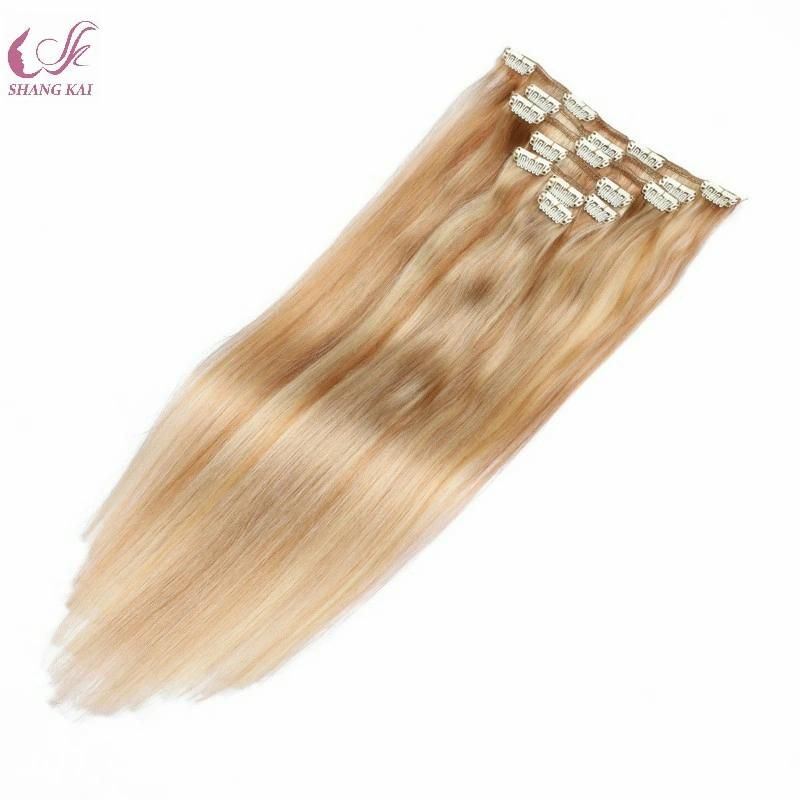 Luxury No Shedding No Tangling Unprocessed Clip in Hair Extension