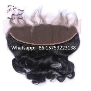 Most Popular Human Hair Loose Wave Natural Color Lace Frontal 13X4