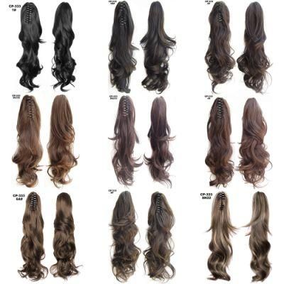 Body Wavy Synthetic Clip in Hairpiece Ponytail Extension