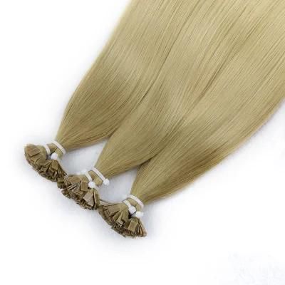 Raw Virgin 100% Human Hair Stick Pre Bonded Straight Hair Flat Tip Hair Extensions
