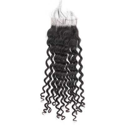 Swiss Lace Monowith Black Curl Hair Extention