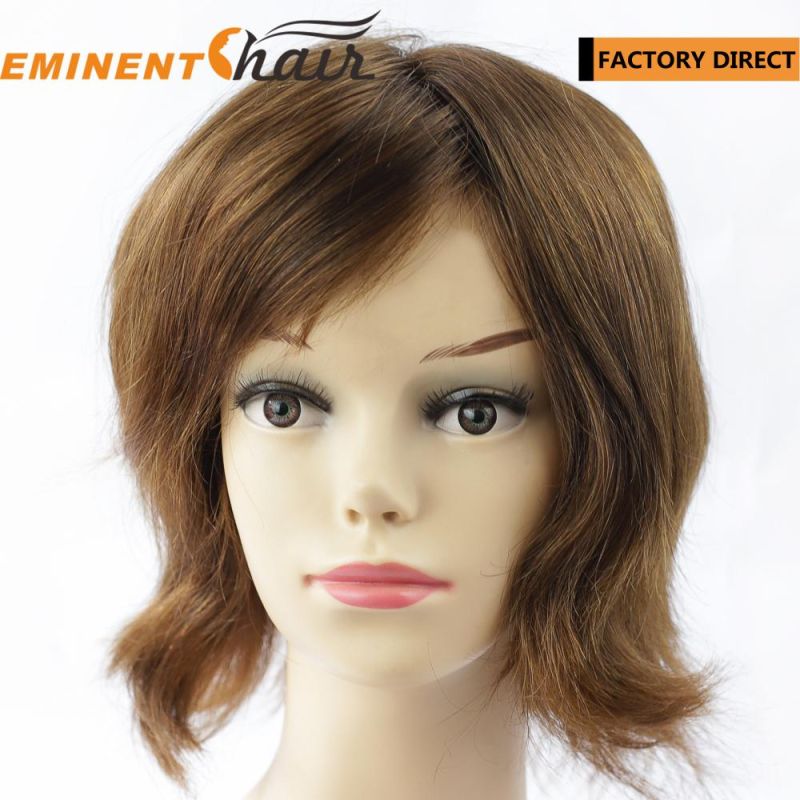 High Quality Natural Effect Lace Women Human Hair Wig