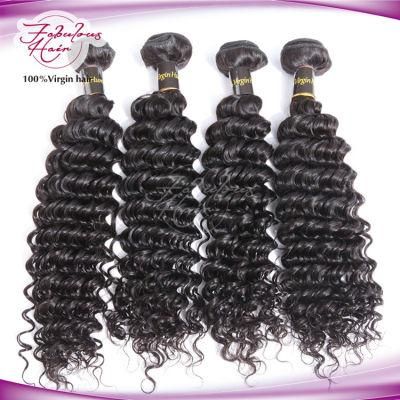 Hot Selling Deep Wave Raw Virgin Hair Brazilian Human Hair