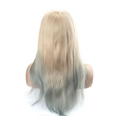 Dark Base Color Thin Skin Hair Replacement Systems for Women