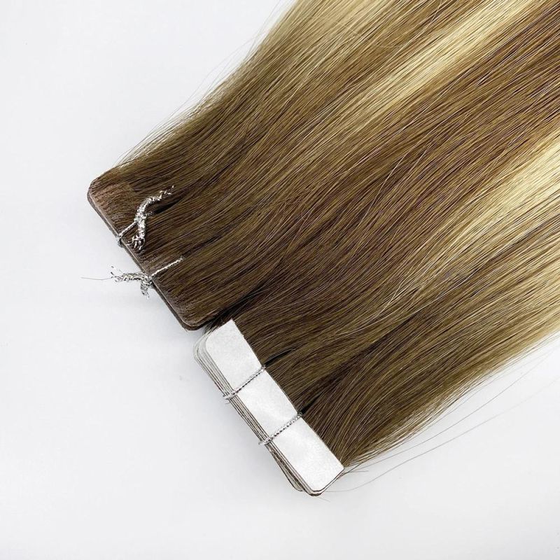 100% Virgin Human Hair Injected Invisible Tape Hair Extensions
