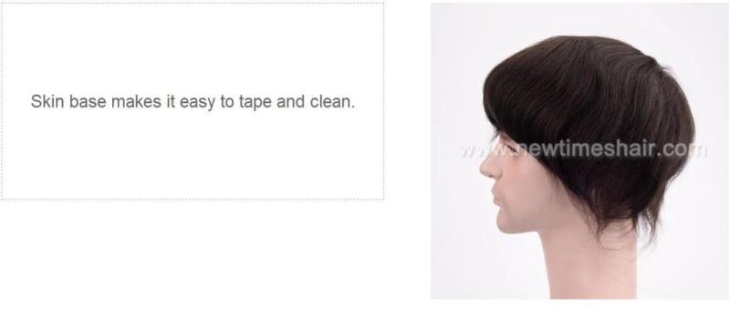 Luxury Super Thin Skin Men′s Hair Replacement System