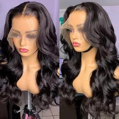 13X4 Lace Front Human Hair Wigs 150% Density, Unprocessed Brazilian Virgin Hair Free Part Wig Pre Plucked with Baby Hair 22inch
