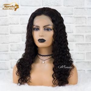 Morein Deep Wave Lace Wig 100% Virgin Human Hair Wigs