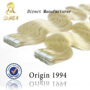 Best Quality Vrigin European Human Hair Tape Hair Extensions Wholesale Prices